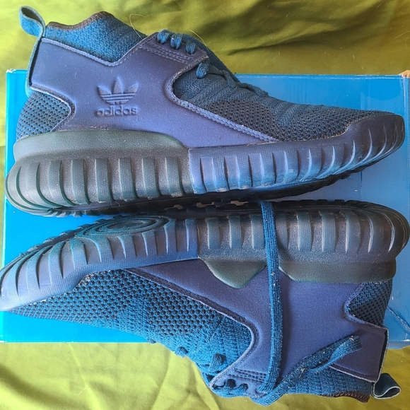 Addidas Tubular Prime Knit - Blue 2016 (Model ART S80131) size 10 1/2 - Picture 7 of 8